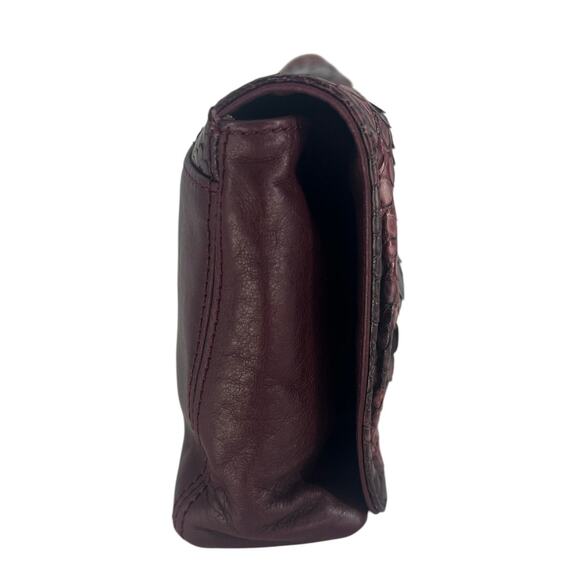 LAI Real Python Skin Leather Clutch - Picture 5 of 13